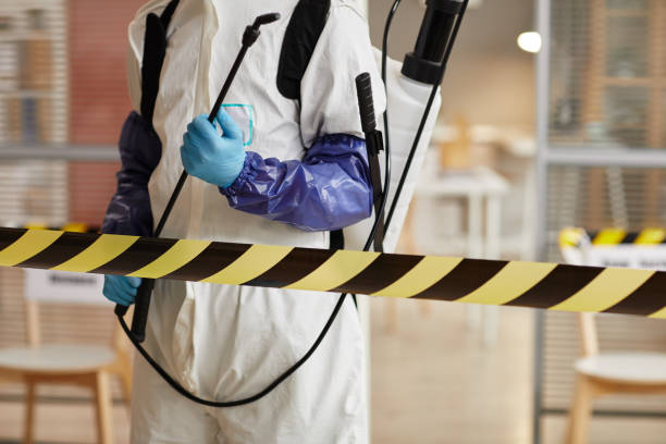 Professional Infectious Disease Decontamination technician working in Matawan, NJ
